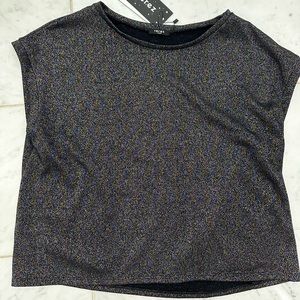 Terez metallic sleeveless Top